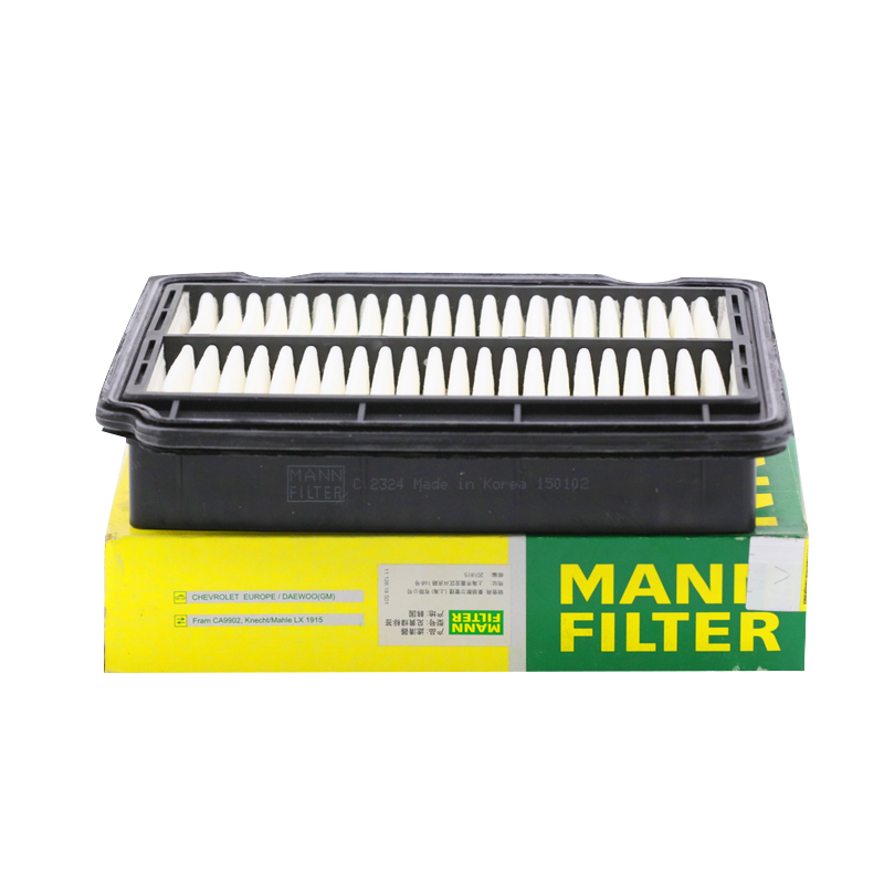 曼牌C2324 适用雪佛兰乐骋乐风 12/1.4/1.6 空气格空气滤芯滤清器