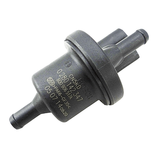 适配大众B5领驭新宝来波罗朗逸明锐晶锐途安速腾C6活性碳罐电磁阀