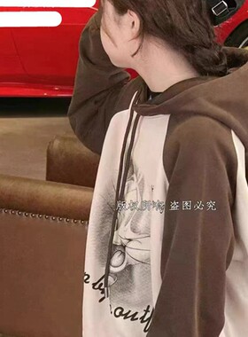 23256带帽卫衣童装春款男女童休闲套头衫中童