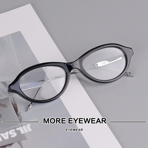 GM联名款椭圆眼镜架女MM214