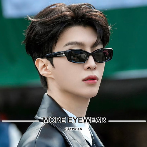 范丞丞同款GM墨镜男女黑色方形