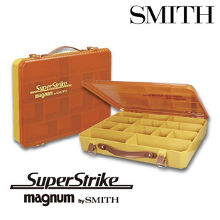 日本SMITH路亚饵盒SuperStrike Magunum BOX路亚配件收纳盒