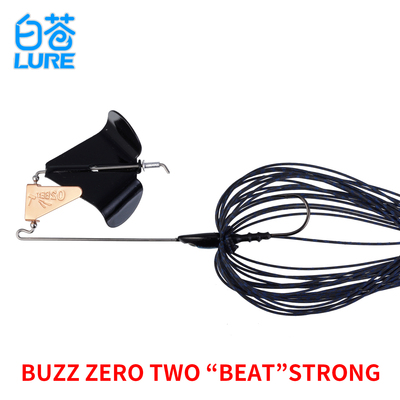 日本Killers BUZZ BURST 10g噪音水面拖拉机旋转复合亮片黑坑鲈鱼