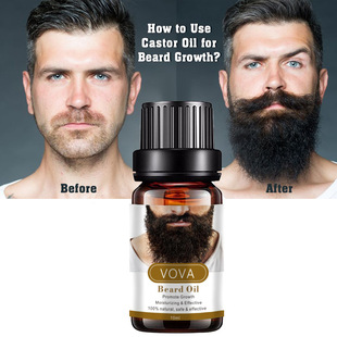 跨境现货VOVA Beard Oil 10ml 亚马逊速卖通护肤品