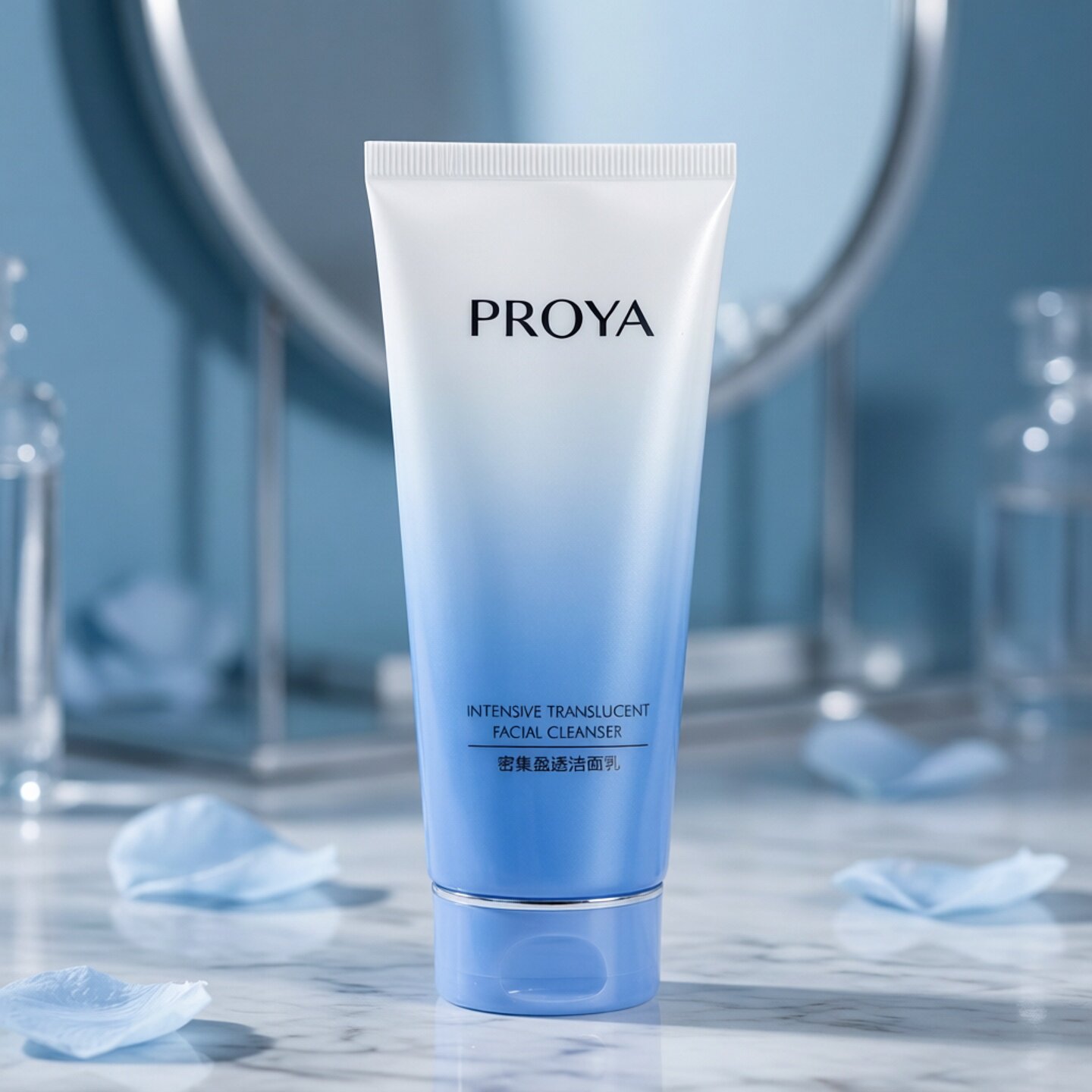 珀莱雅密集盈透洁面乳保湿洗面奶干性皮肤补水洁面膏细腻温和泡面