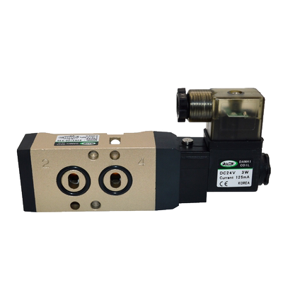 danhi气缸丹海2位5通电磁阀