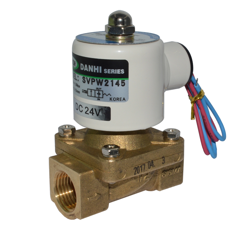 DANHI丹海韩国型两通1/2电磁阀4分SVPW2145空气水真空西格玛SIGMA