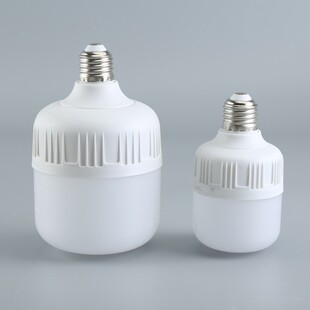 【超长寿命】led灯泡家用E27大螺口节能灯白光超亮室内护眼无频闪
