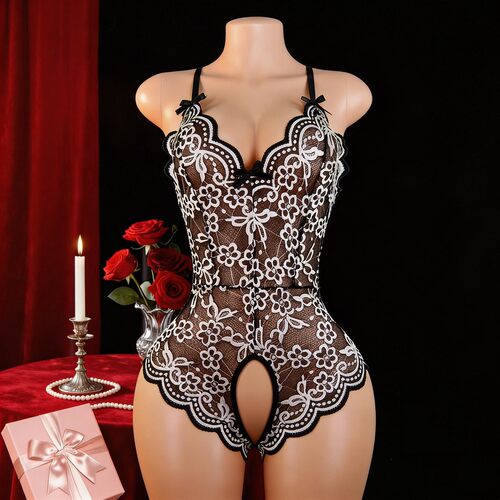 Large size erotic lingerie, foreign trade lace gathering and