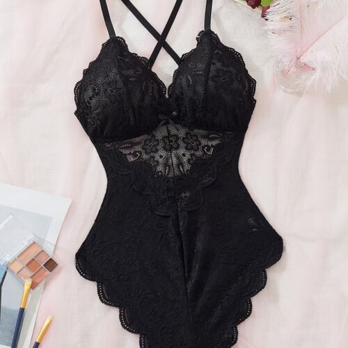 Sexy fashion lingerie, seductive shapewear, sexy lace see th