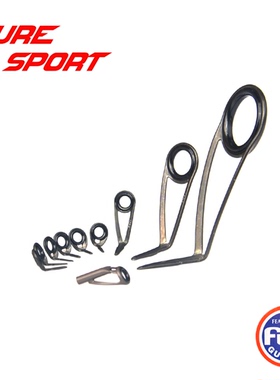 富士K架A环10只直柄导环套装BCKLAGH20 LGAT KTAG鱼竿DIY配件FUJI