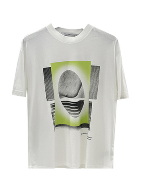 CK Jeans国内正品代购2024春夏新款男士时尚短袖T恤J325199