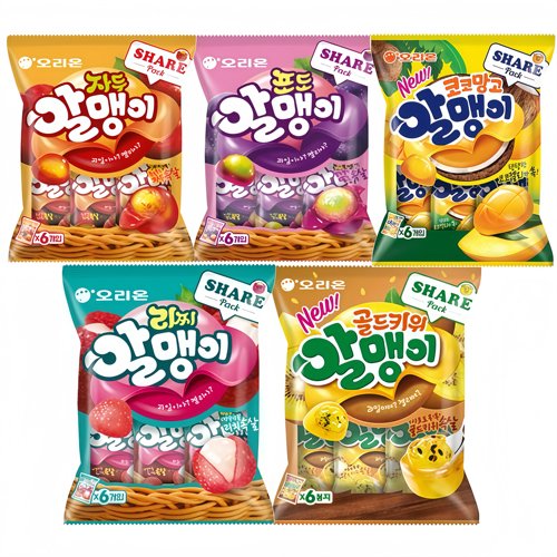 好丽友ORION剥皮软糖水果味