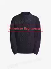 New Version Iconic Flag Sweater New National Flag Style Sweater (C&K)