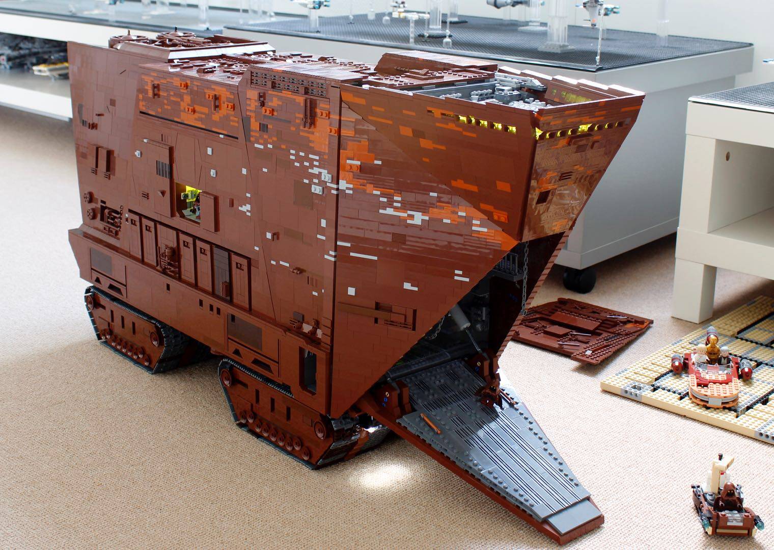 lego 乐高 沙堡 沙垒 moc 1.2 w  片,全乐高