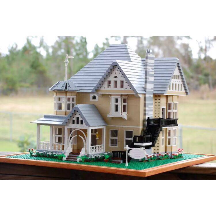 乐高 lego 打造你心中的美好家园就在乐高 moc 街景