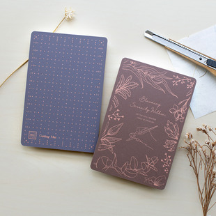 台湾MU无毒环保双面切割垫A6迷你手帐垫板便携印章盖印垫手帐拼贴