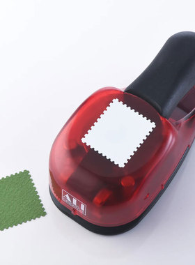 现货台湾ALI艾力图案压花器圆形打孔器手帐切圆器儿童纸艺手工diy