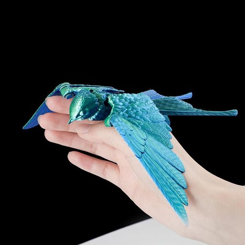 3D打印玩具燕子关节手办礼物摆件装饰鱼缸布景儿童创意仿真动物