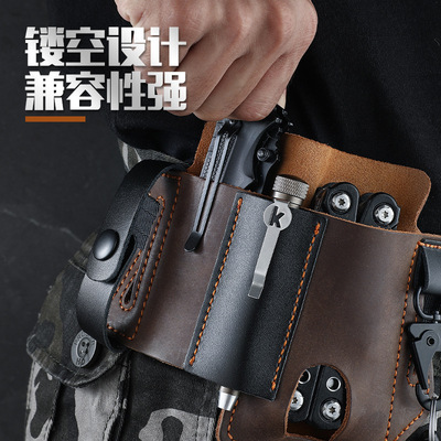 直刀皮套刀壳植鞣皮刀库