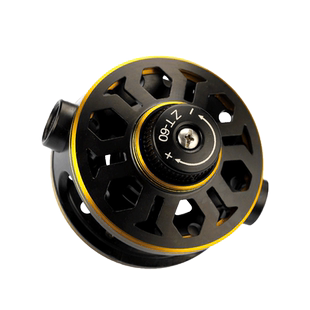 台钓改中通鱼竿装轮全金属中通轮改装一体钓鱼内走线短节配件鱼具