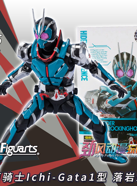 万代正版SHF假面骑士落岩蝗虫Ichi-Gata1型 01可动手办模型玩具