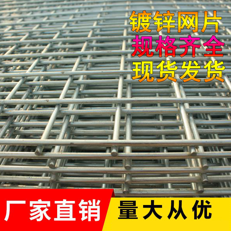 镀锌铁丝网电焊网片建筑网格养殖隔离网加粗狗笼子钢丝围栏防护网