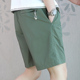 新款 子男款 外穿短裤 五分裤 2025年夏季 沙滩裤 男士 宽松休闲5分中裤