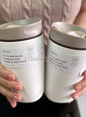 Owala Smoothsip Slider 12OZ 304不锈钢保温杯车载杯运动水杯