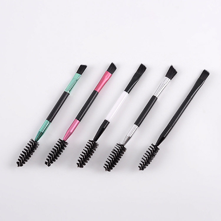直销多色双头两用睫毛卷眉刷高中档美容工具化妆套装量大优惠