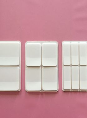 办公白色便条贴N次贴BOPP高粘度吸水墨快干双面可写便利贴