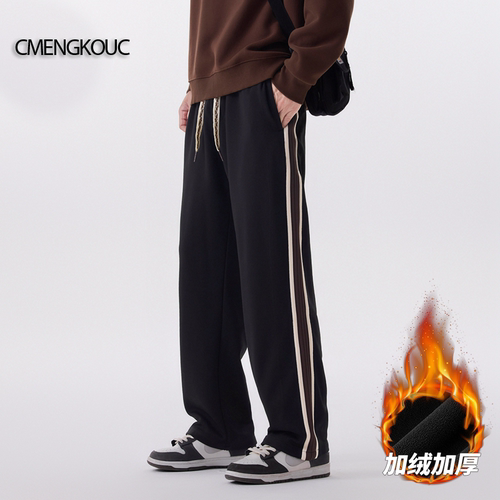 CMENGKOUC蒙口休闲裤男秋冬