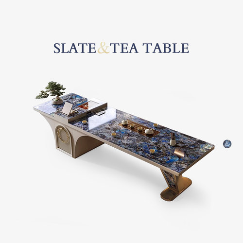 岩板茶桌轻奢现代高级感茶台