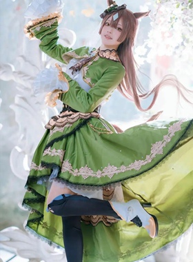 Pretty Derby赛马娘里见光钻cos服北部玄驹cosplay装c服套装胜负