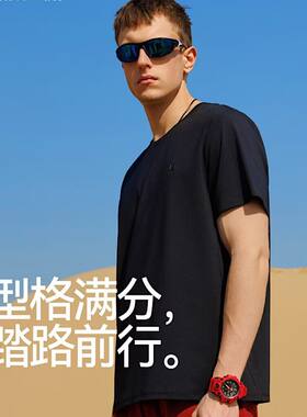 轻系男半袖T恤2026夏季圆
