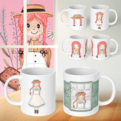 绿山墙的安妮周边马克杯陶瓷水杯Anne Of Green Gables Mug杯子