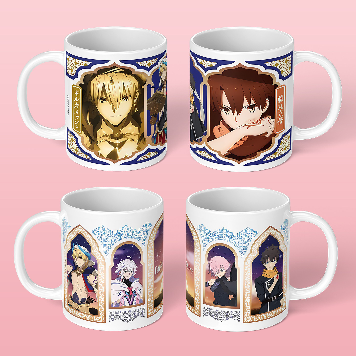 命运冠位指定周边马克杯藤丸立香水杯陶瓷杯子Fate Grand Order