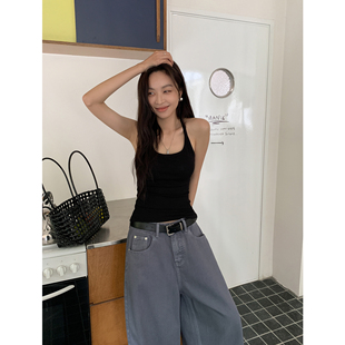 SIXI四喜家 刚需好穿 自带胸垫吊带背心女夏修身显瘦打底内搭上衣