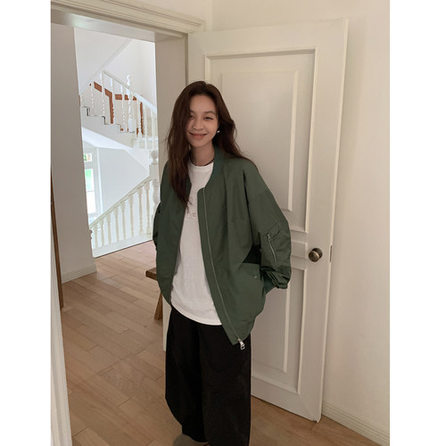 侧缝插袋落肩袖复古宽松中国休闲