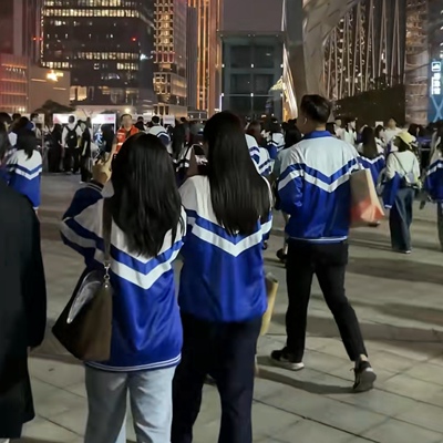 徐良深圳演唱会同款校服九零后校服套装初中生中学春秋季幼运动服