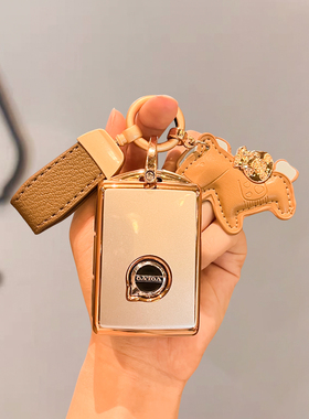 适用沃尔沃xc60钥匙套s90专用s60女xc90车xc40高级v40/90壳ex30扣