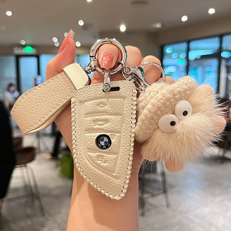 真皮高档~5系3系1系X3X5X1钥匙套