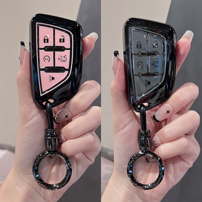 适用凯迪拉克xt5钥匙套ct5专用xt4/6壳xts包atsl汽车ct6/4扣srx女