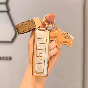 适用长城魏派vv7钥匙套vv5专用vv6保护壳摩卡魏牌wey女高级汽车扣