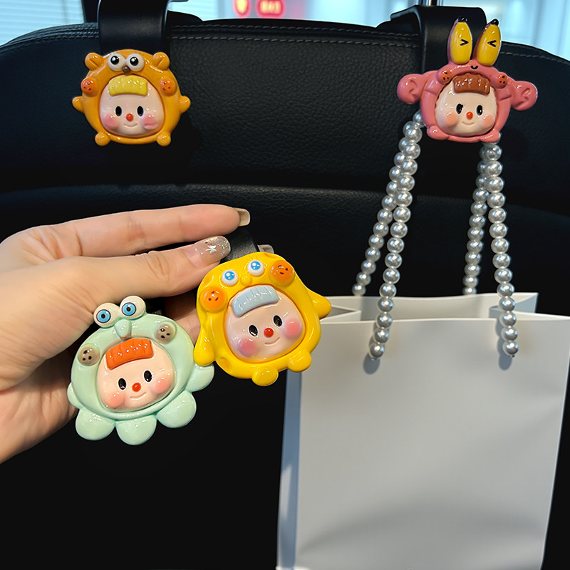 车载挂钩通用车内座椅多功能椅背隐藏式前后排可爱创意收纳可承重,汽车用品/电子/清洗/改装,车用挂钩,淘宝优惠券,粉丝福利购,淘宝优惠卷