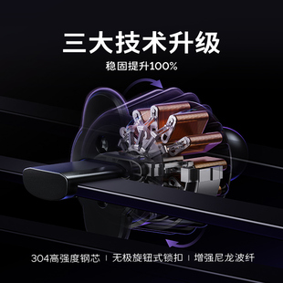 李森车载手机支架出风口magsafe强磁吸防抖苹果2023新款汽车导航