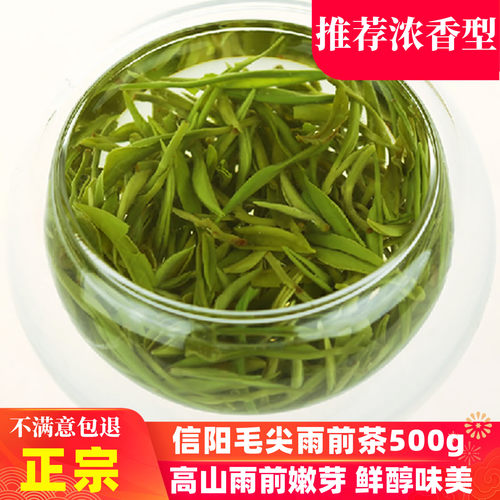 2026新茶信阳毛尖浓香雨前茶500g
