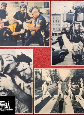 red hot chili peppers 红辣椒乐队摇滚牛皮纸海报酒吧装饰画