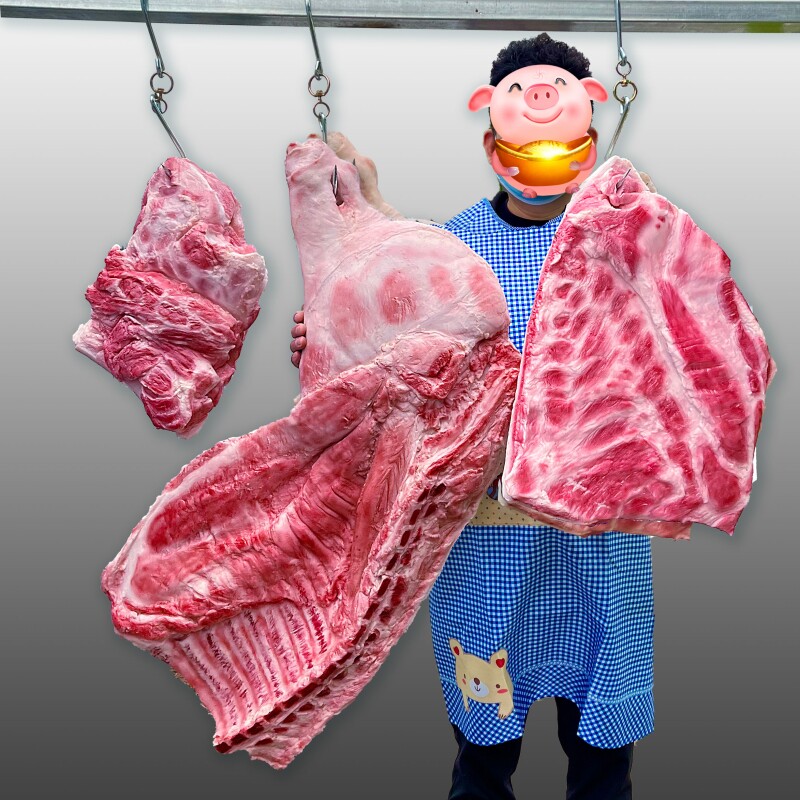 生猪牛羊五花肉鸡鸭祭祀食物模型