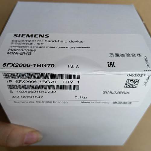 全新原装正品西门子伺服数控6FX2006-1BG70